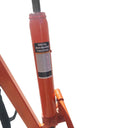 Tow hydraulic pickup crane with 1000 lb lift capacity and foldable support