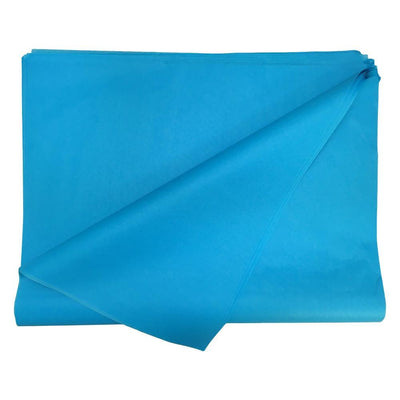 TURQUOISE BLUE Tissue Paper 20" x 30" - 20 PC Gift Wrap Package