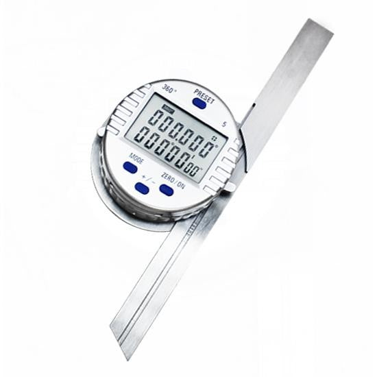 Universal Digital Protractor measurement 0-360 Degree Resolution 30&
