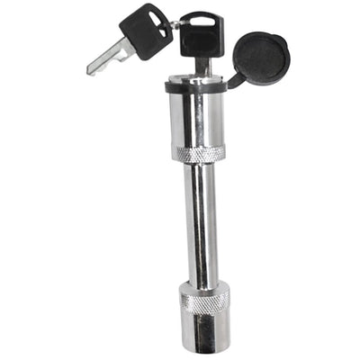 Universal Trailer Hitch Lock Forged  5/8" Heat Treated Zinc Plated 2 Keys Hitch Receiver
