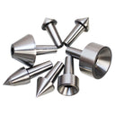 Universal Morse Taper Live Center 2 MT Set Lathe 1500 RPM 7 Interchangeable Pt.