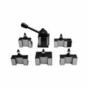 Up to 8" Quick Change Tool Post Set WEDGE TYPE OXA #000 Knurling Turning Tool