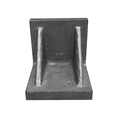 Webbed End 5" x 5" x 5" Ground Angle Plate High Tensile Cast Iron