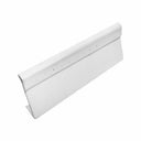 10''L x 3''H White Faux Leather Earring Display Tray – 6 Pair Jewelry Holder Organizer for Studs & Dangling Earrings, Retail Counter & Showcase Display