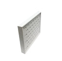 White Faux Leather Ring Tray Display – Holds 46 Rings, 10" x 7.5" Jewelry Display Fixture for Retail & Showcase Use