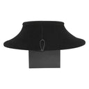 7''L x 8-1/2''W Black Velvet Necklace Display Holder – Pendant & Chain Link Jewelry Showcase for Retail & Boutique Displays