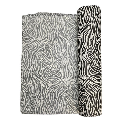 ZEBRA SKIN Animal Pattern Print Tissue Paper 20" x 30" - 20 PC Gift Wrap Package