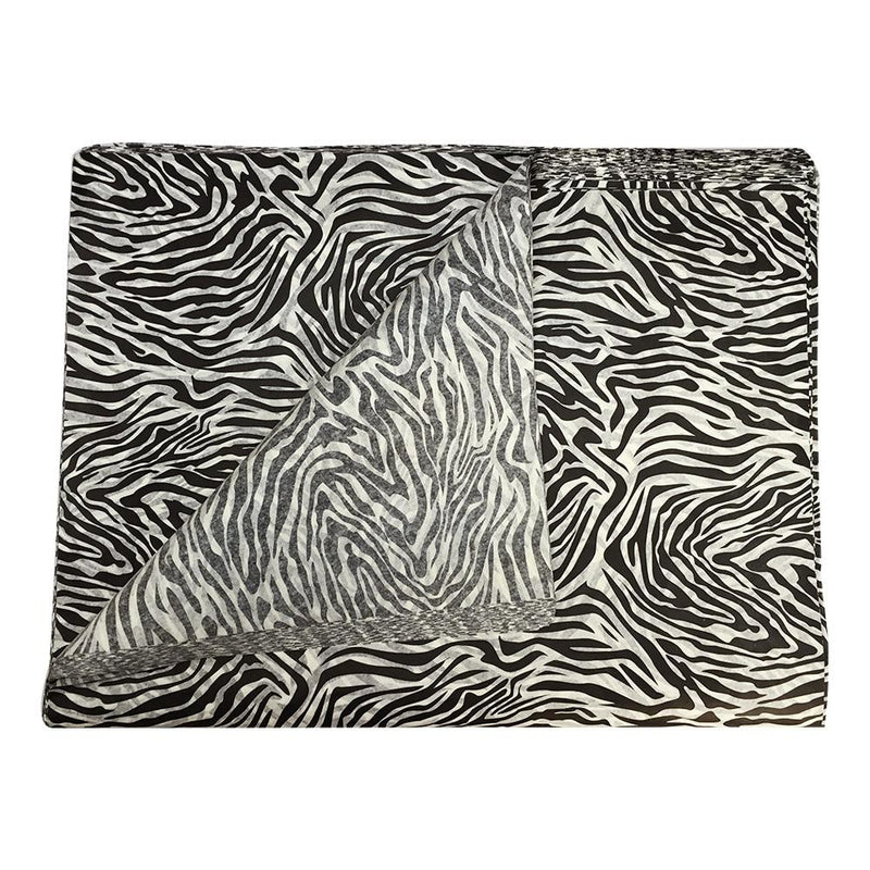 ZEBRA SKIN Animal Pattern Print Tissue Paper 20" x 30" - 20 PC Gift Wrap Package