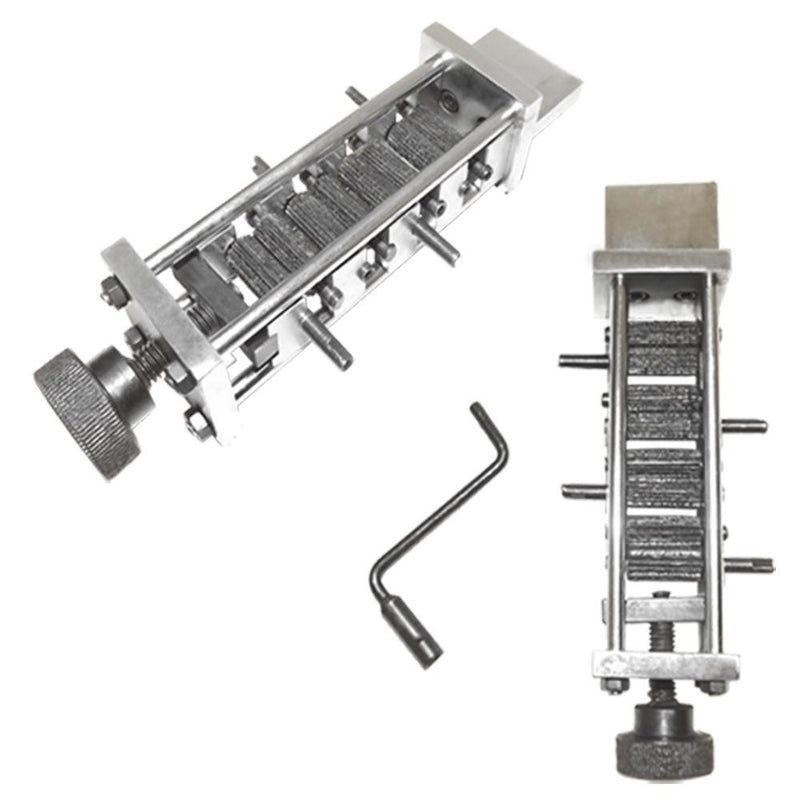 Zig Zag Sheet Metal Silver Forming Jewelery Rolling Mill Pattern Machine 4 in 1