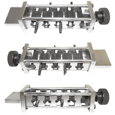 Zig Zag Sheet Metal Silver Forming Jewelery Rolling Mill Pattern Machine 4 in 1