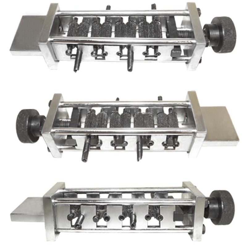 Zig Zag Sheet Metal Silver Forming Jewelery Rolling Mill Pattern Machine 4 in 1
