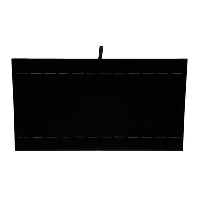 Black Velvet 12 Slot Bracelet Watch Black Display Tray Insert Pad 14-1/8 x 7-5/8