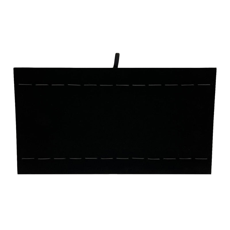 Black Velvet 12 Slot Bracelet Watch Black Display Tray Insert Pad 14-1/8 x 7-5/8