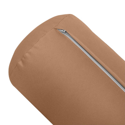 *COVER ONLY*-Model-6 Outdoor Daybed Mattress Bolster Pillow Slipcovers Knife Edge Twin Size-AD104