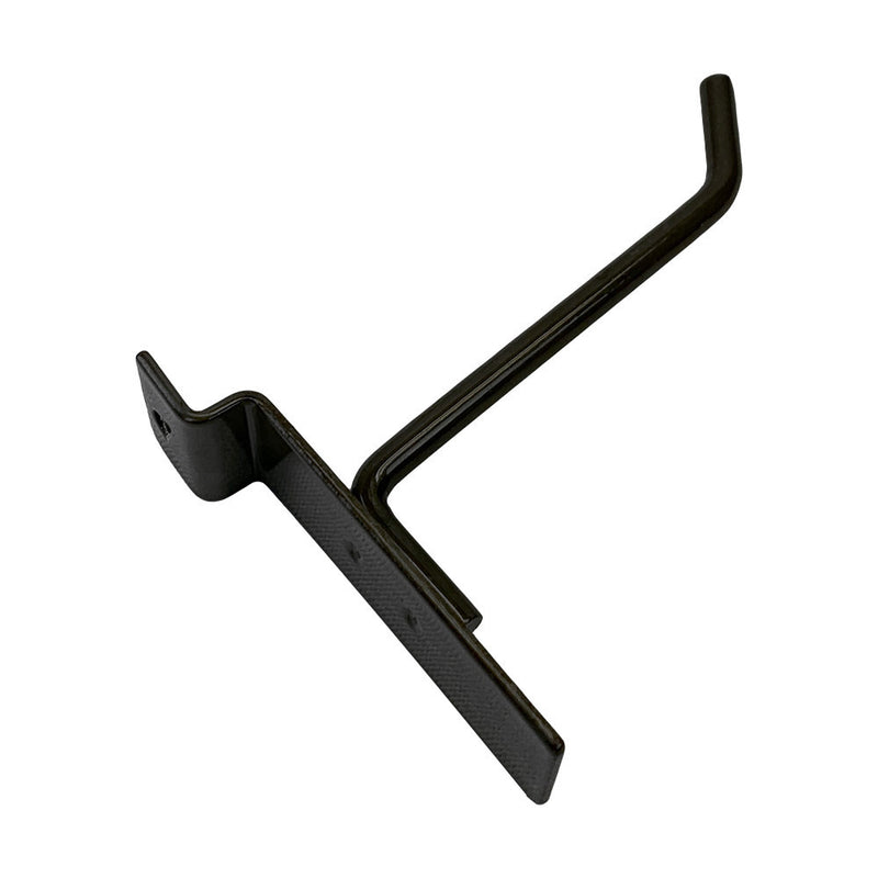 4" Slatwall Hook,Raw Steel,Hanger Display,Display Panel Hook Wire Metal 24Pc Set