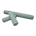 *COVER ONLY*-Model-6 Outdoor Daybed Mattress Bolster Pillow Slipcovers Contrast Pipe Trim Twin Size-AD002