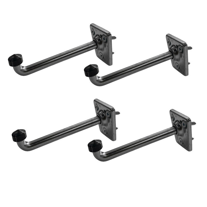 5 "Chrome Dressing Room Wall Mount Hook, Coat Hanger, Bath Towel Hooks 4 Pc Set