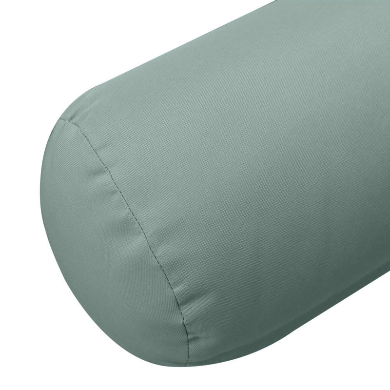 Model-5 AD002 Twin-XL Size 3PC Knife Edge Outdoor Daybed Mattress Cushion Bolster Pillow Complete Set