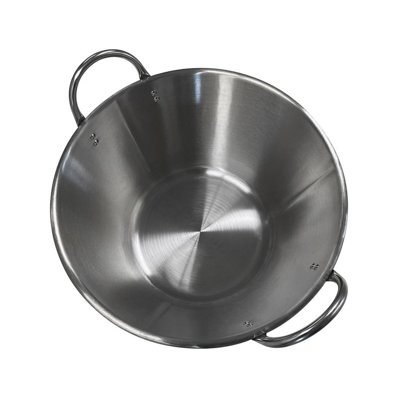 Extra Large Stainless Steel Caso Cazo para Carnitas Gas Heavy