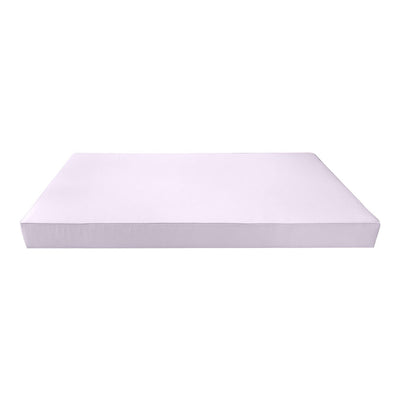 Model-5 AD107 Full Size 3PC Pipe Trim Outdoor Daybed Mattress Cushion Bolster Pillow Complete Set
