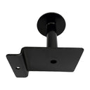 10 Pcs 3” Black Single Garment Hook, Slatwall Fitting Display Hanger with Disc End, Metal Retail Store Fixture