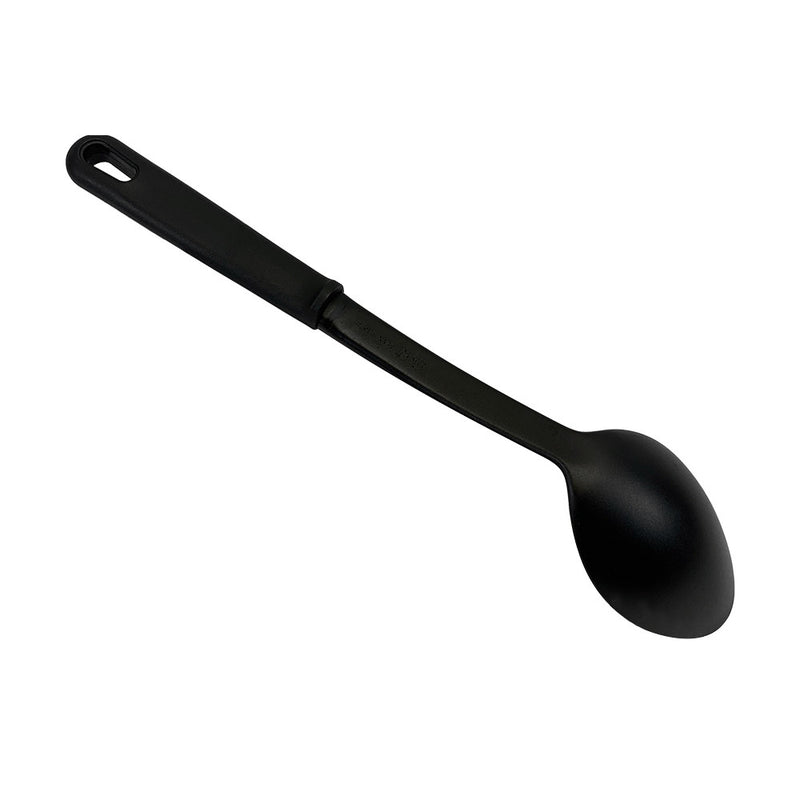 12" Black Non-Stick Serving Spoon, Heat Resistant , Dishwasher Safe Nylon Gadget