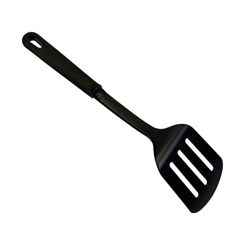 Black Nylon Nonstick 12" Slotted Spatula Turner for Fried Egg,Barbecue,Hamburger