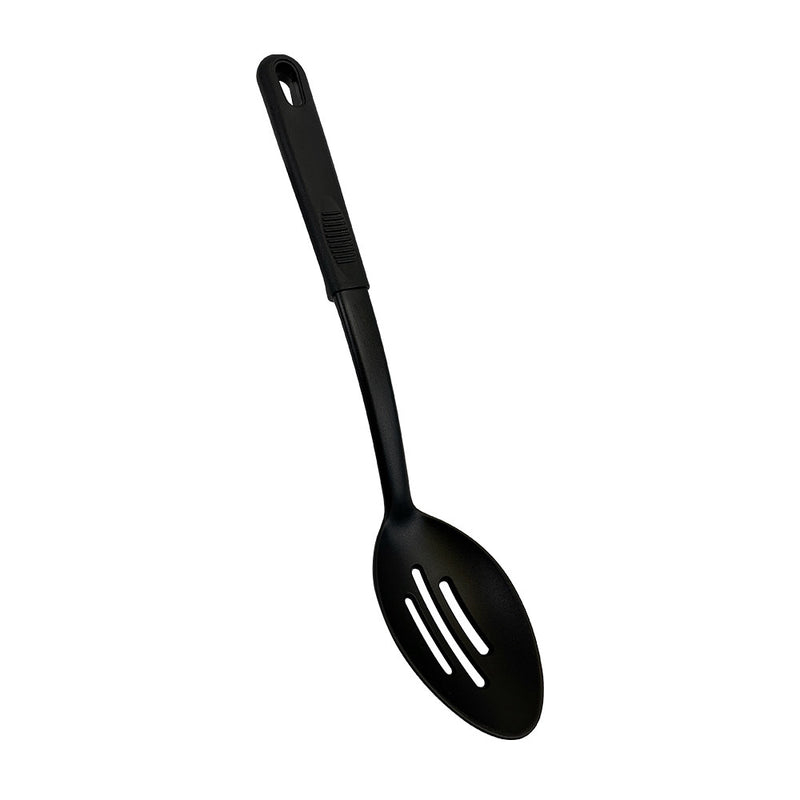 12’’ Black Nylon Slotted Spoon Cookware Kitchen Utensil With Handle