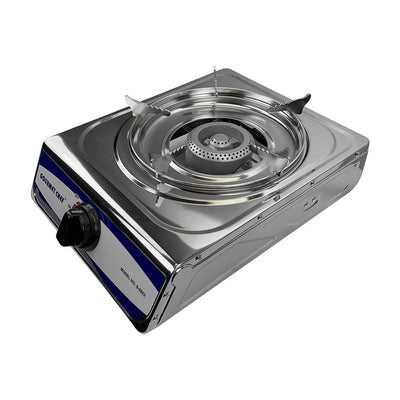 Single Burner Propane Stove 10,000 BTU, Stainless Steel Portable Stoves