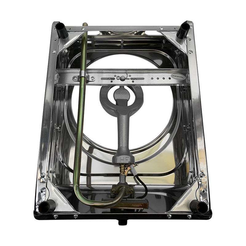 Single Burner Propane Stove 10,000 BTU, Stainless Steel Portable Stoves