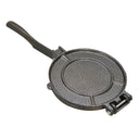 8" Cast Iron Tortilla Press Corn or Flour Tortilla Maker, Pataconera, Roti Dough