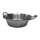 16" Stainless Steel Carnitas Cazo with Lid Comal Fry Outdoor Cooking Stove