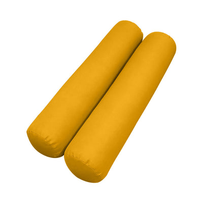 Model-6 AD108 Twin Size 4PC Knife Edge Outdoor Daybed Mattress Cushion Bolster Pillow Complete Set