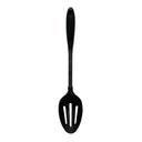 13'' Black Nylon Slotted Serving Spoon For Cooking - Nonstick