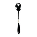 13" Nylon Pasta Server Spaghetti Fork, Curved Handle, Heat Resistant, Nonstick Dishwasher Safe Pasta Serving Spoon