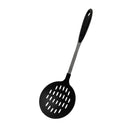 14'' Black Nylon Slotted Skimmer Spoon Scoop Strainer Stainless Steel Handle