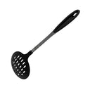 14'' Black Nylon Slotted Skimmer Spoon Scoop Strainer Stainless Steel Handle