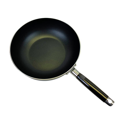 12'' Aluminum Nonstick Wok Frying Pan Skillet Cooking Pan Egg Pan