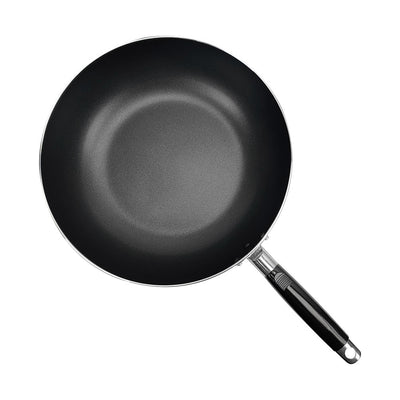 13.5'' Aluminum Nonstick Wok Frying Pan Skillet Cooking Pan Egg Pan