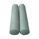 Model-6 AD002 Crib Size 4PC Piped Trim Outdoor Daybed Mattress Cushion Bolster Pillow Complete Set