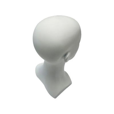 13"H Female Mannequin Head Stand for Display Wigs,Hats,Headphone,Mask,Sunglasses