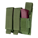 Tactical Triple Multi-Purpose Hook and Loop Modular Mag Pouch, OD Green