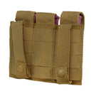Tactical Triple Multi-Purpose Hook and Loop Modular Mag Pouch, Coyote