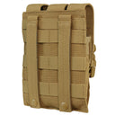 Coyote MOLLE Buckled Closure Triple Airsoft MP5 .22/9mm Magazine Mag Pouch