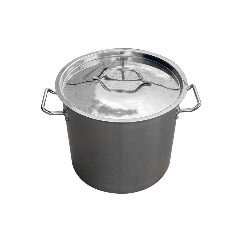 5-Pc Stainless Steel Stock Pot Steamer Pot Set 20 24 32 40 52QT Vaporera Kettle