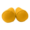 Model-6 AD108 Full Size 4PC Piped Trim Outdoor Daybed Mattress Cushion Bolster Pillow Complete Set