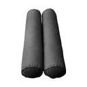 Model-6 AD003 Queen Size 4PC Piped Trim Outdoor Daybed Mattress Cushion Bolster Pillow Complete Set