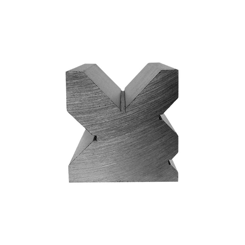 Combo V-Die And Punch Block Press Brake 4-Way 12" x 2-3/8" x 2-3/8" Heavy Duty Solid Steel