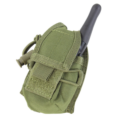 OD GREEN MOLLE PALS HHR Handheld Radio Multi-Purpose Tactical Utility Pouch