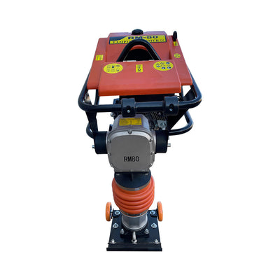 Jumping Jack Tamping Rammer Dirt Soil Tamper Compactor w/6.5HP 196cc Engine